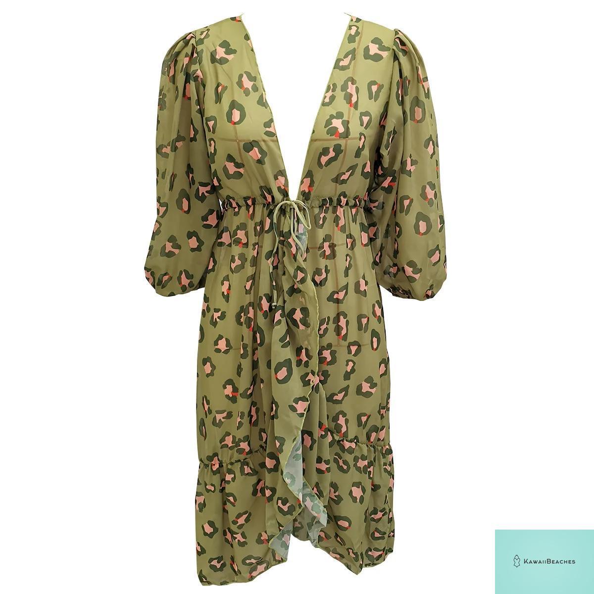 Kawaii Vintage Floral One Piece Swimsuit