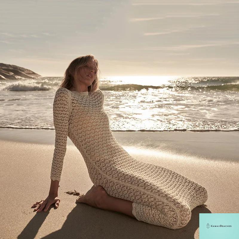 Kawaii Crochet Beach Cover Up Swimsuit