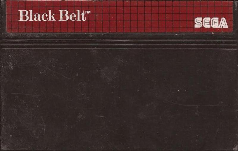 Master System Cart Black Belt - Used - Master System
