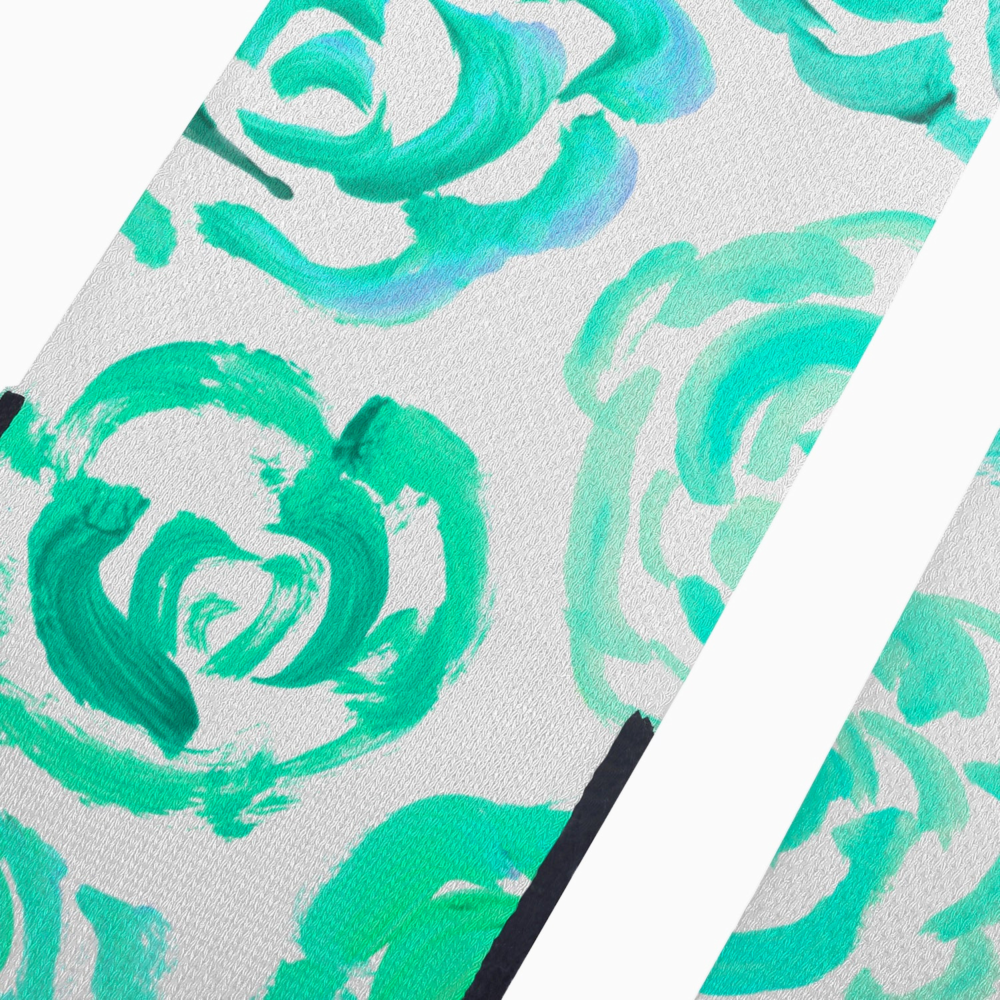 Aqua flower socks Unisex aqua color flower blossom sports socks for women and men Cute art socks | High performance sports socks | Cool socks for guys | Unique socks for men | Best socks for sweaty feet | Moisture wicking socks for running | Cute workout socks for women | Sweat wicking gym socks | Anti-blister sports socks | Novelty running socks | Seamless toe athletic socks