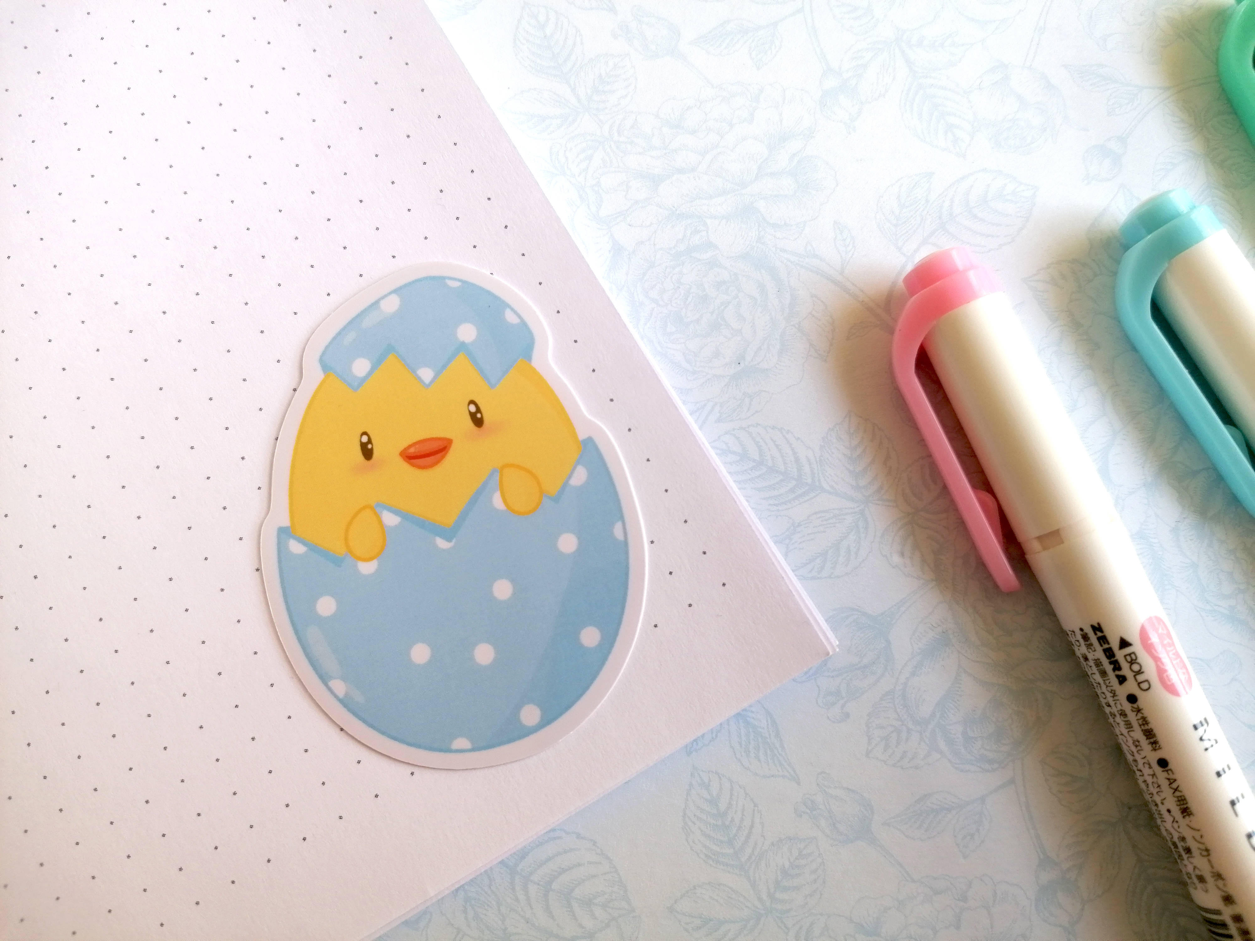 Easter Chicks stickers