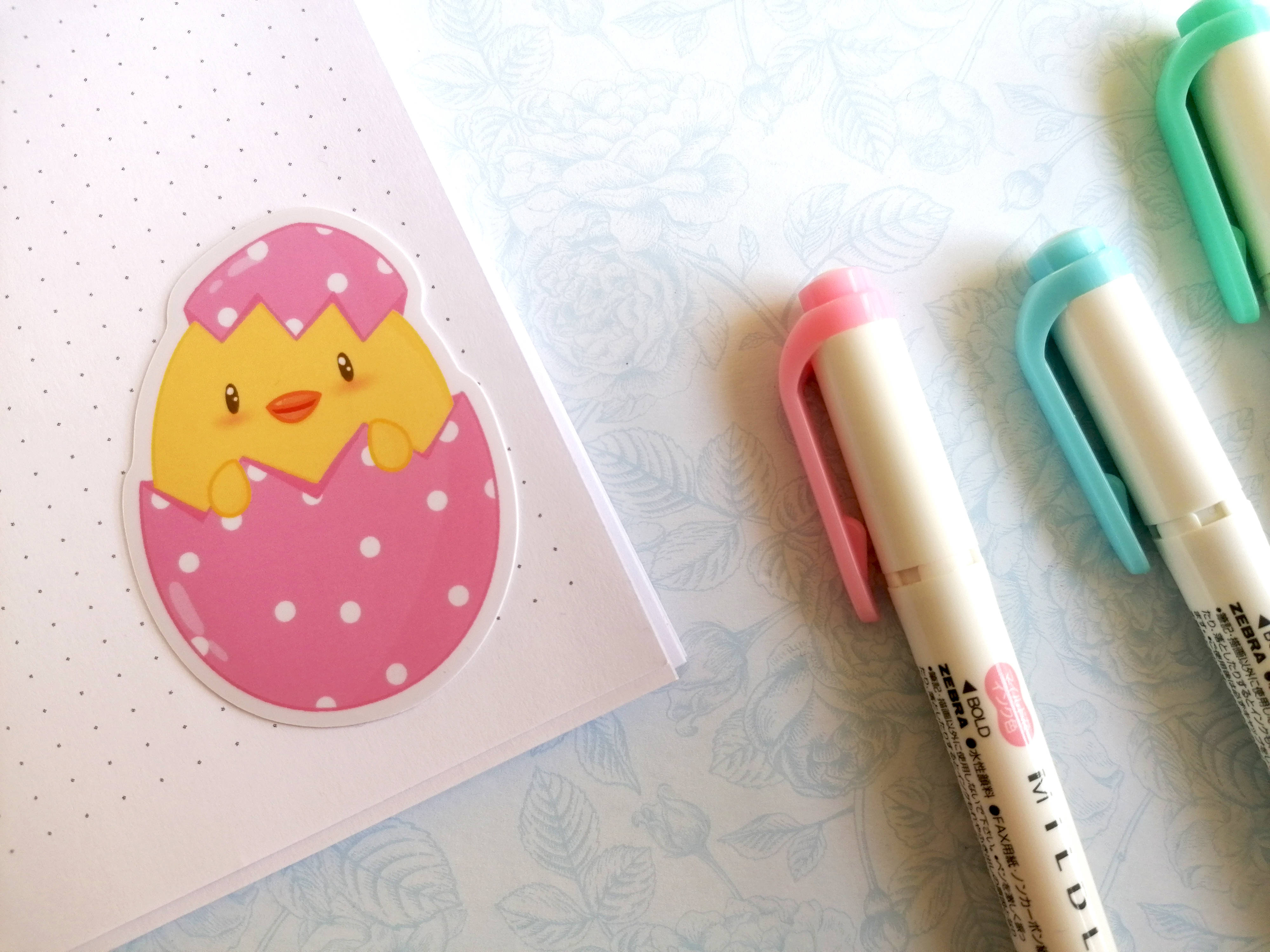 Easter Chicks stickers