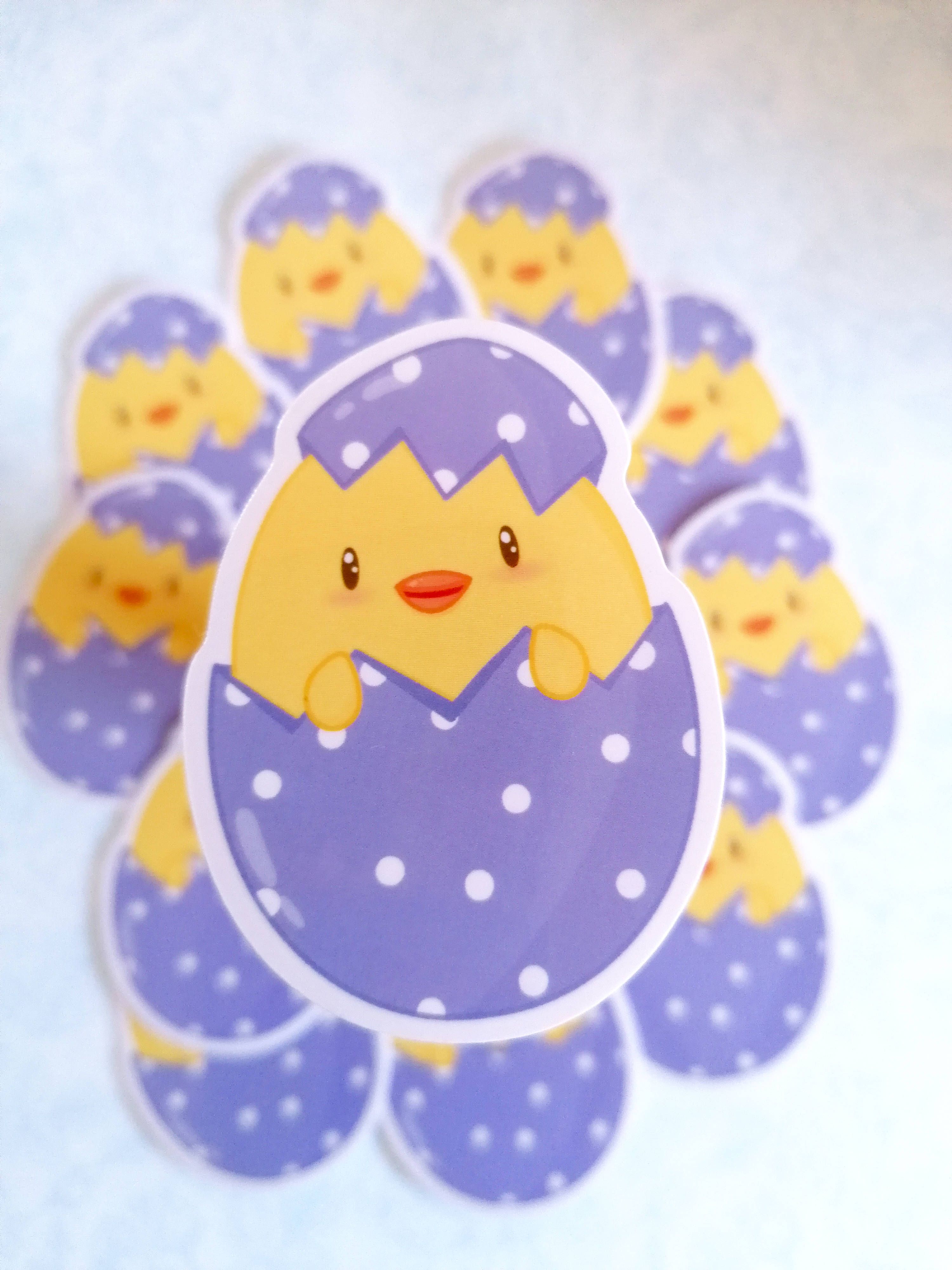 Easter Chicks stickers