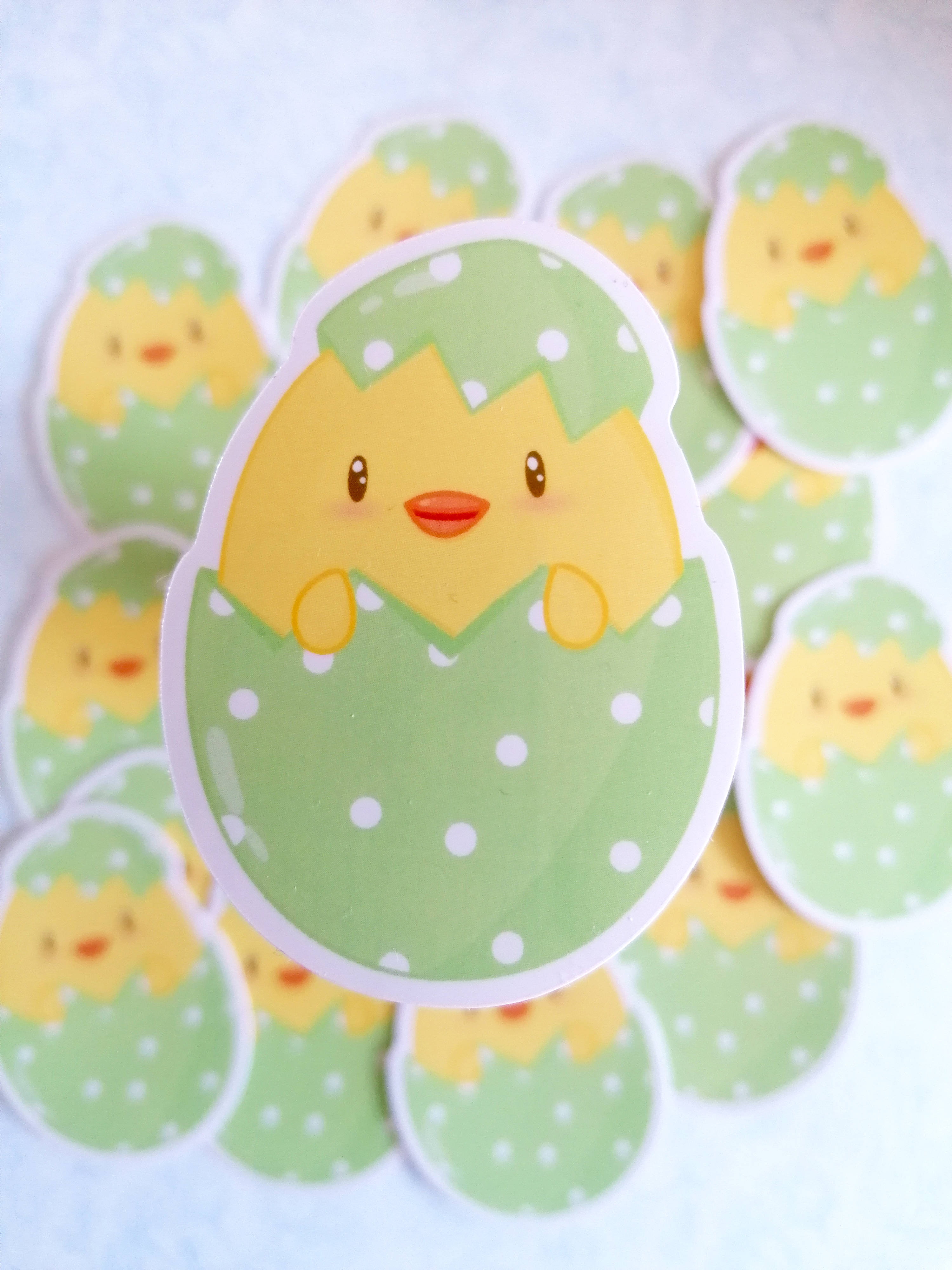 Easter Chicks stickers
