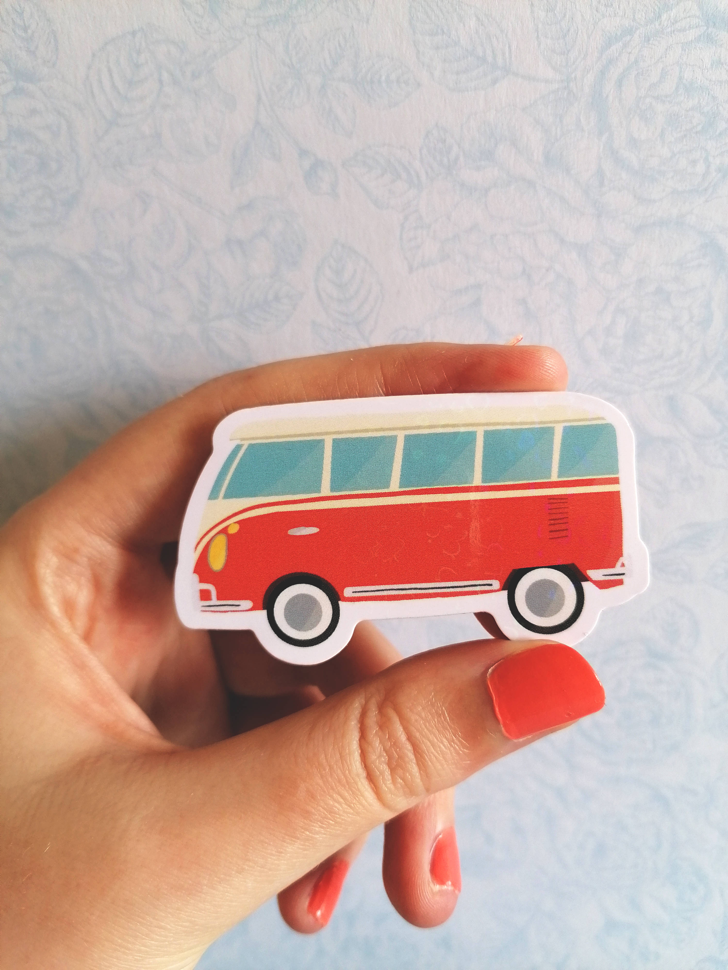 HOLOGRAPHIC Camper Van Sticker pack