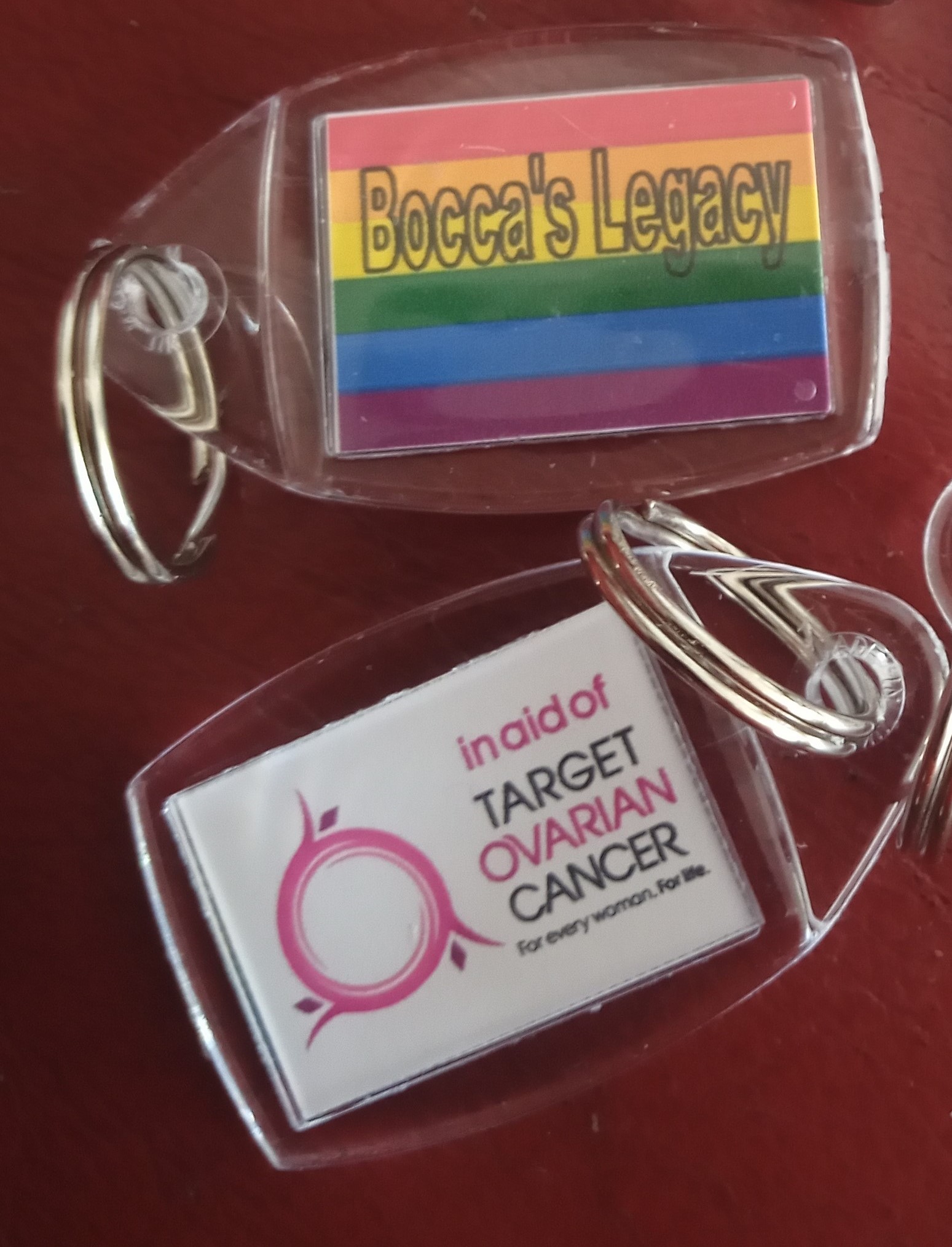 Bocca's Legacy Keyring