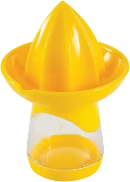 Core Kitchen Citrus Juicer and Mister Set shown on a clean, white kitchen counter.