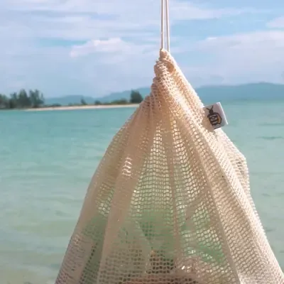 Superbee Organic Mesh Produce Bags packaging
