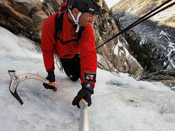 GoPro Hand + Wrist Strap capturing POV footage