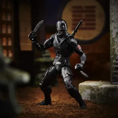 Hasbro G.I. Joe Snake Eyes Origins Action Figure details