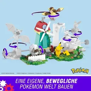MEGA Pokemon Countryside Windmill details