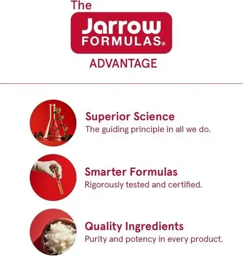 Detailed view of Jarrow Formulas Type II Collagen benefits for skin hydration and joint comfort