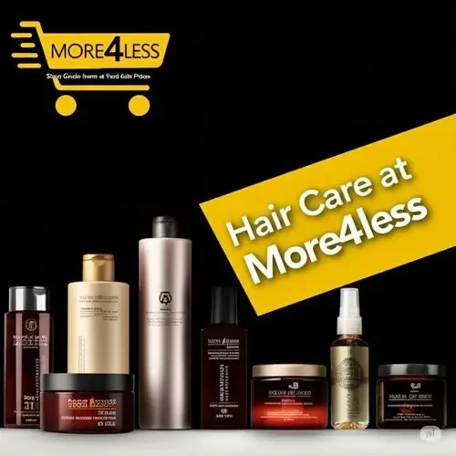 A collection of professional hair care products