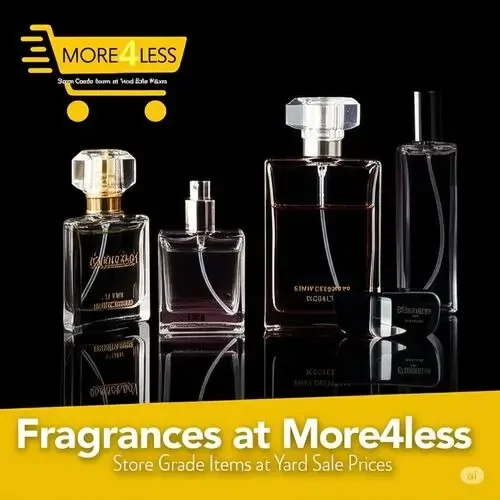 An elegant collection of perfume and cologne bottles