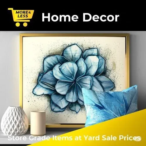 A collection of stylish home decor items from More4less