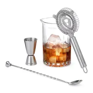 Houdini Cocktail Stir Bar Tool Set close-up