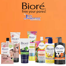 Bioré Skin Care Products display