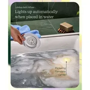 Lifelines Bath Diffuser Set, featuring pure lavender essential oil.