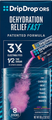Drip Drop Bold Variety Pack flavors and nutrition facts