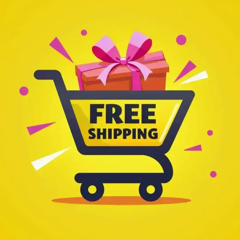 Free shipping banner