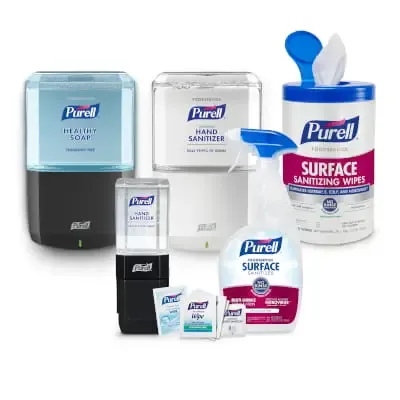 Purell Essentials Collection close-up