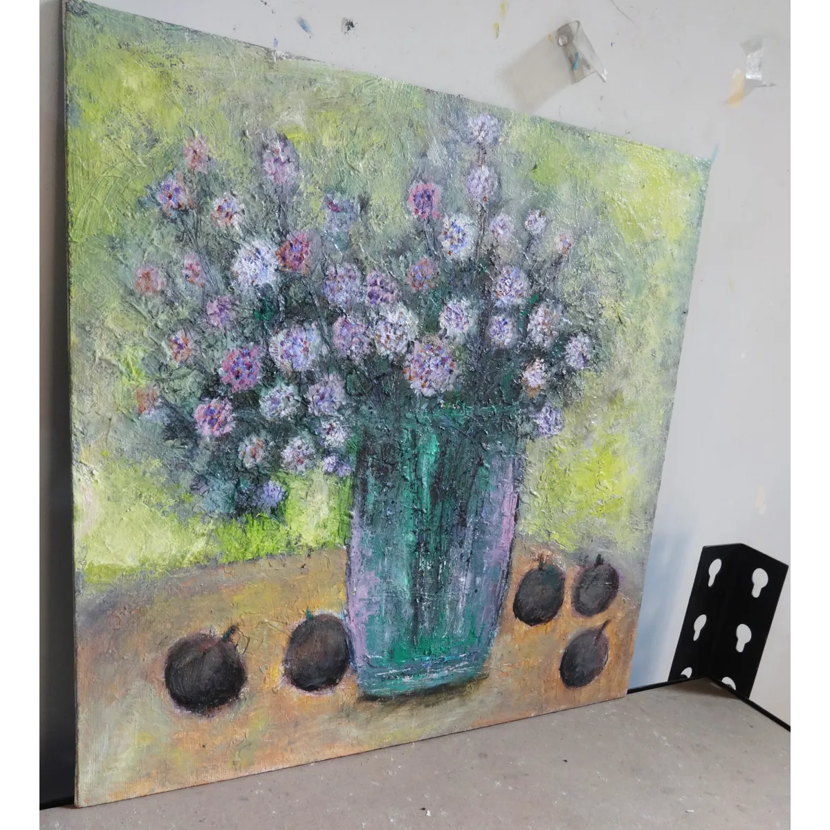 Bloom and Sapodilla Still Life Oil Painting