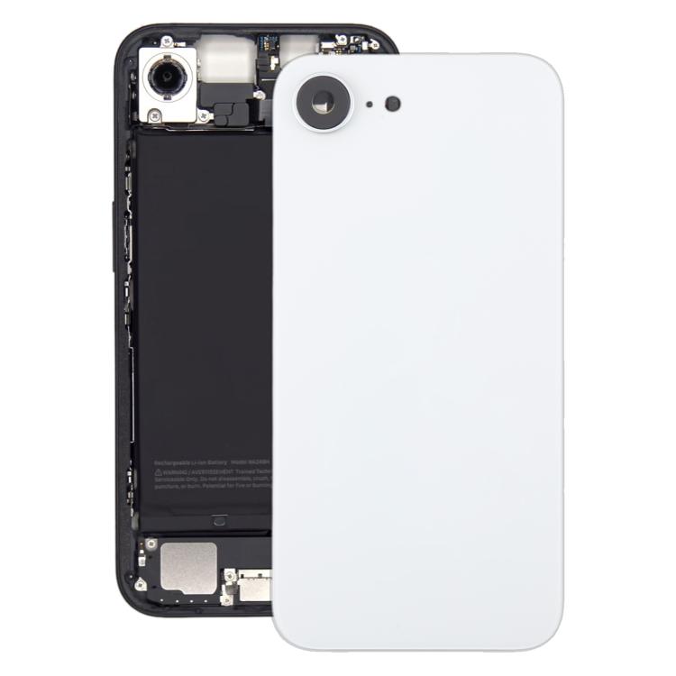 Original Back Battery Glass Cover With Wide Big Camera Hole For iPhone 16e by appleproductsfix.com