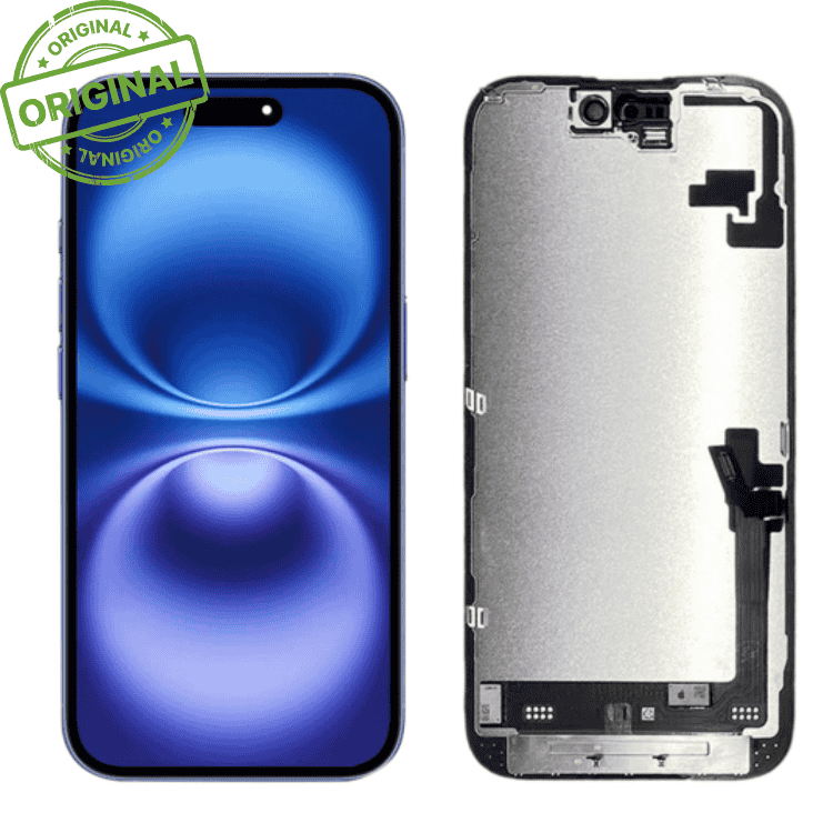 Original OLED Screen with Digitizer Full Assembly for iPhone 16 by Appleproductsfix.com