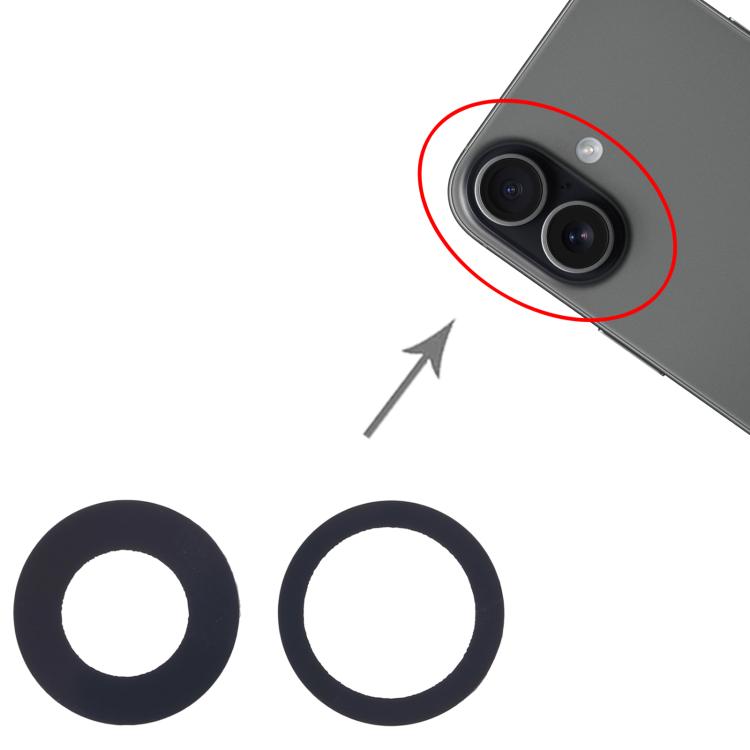 Original Rear Camera Glass Lens for iPhone 17 by appleproductsfix.com