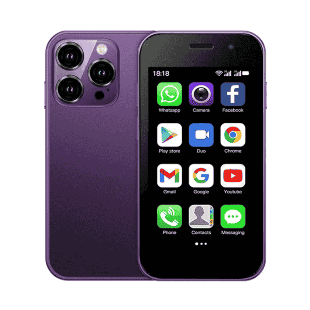 Mini Pocket Smart Phone (Purple)