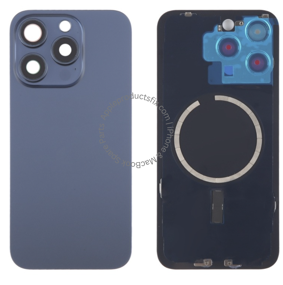 Original Glass Back Battery Cover for iPhone 15 Pro Max by Appleproductsfix.com