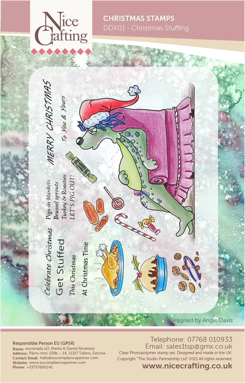 CHRISTMAS STAMPS DDX01 Christmas Stuffing