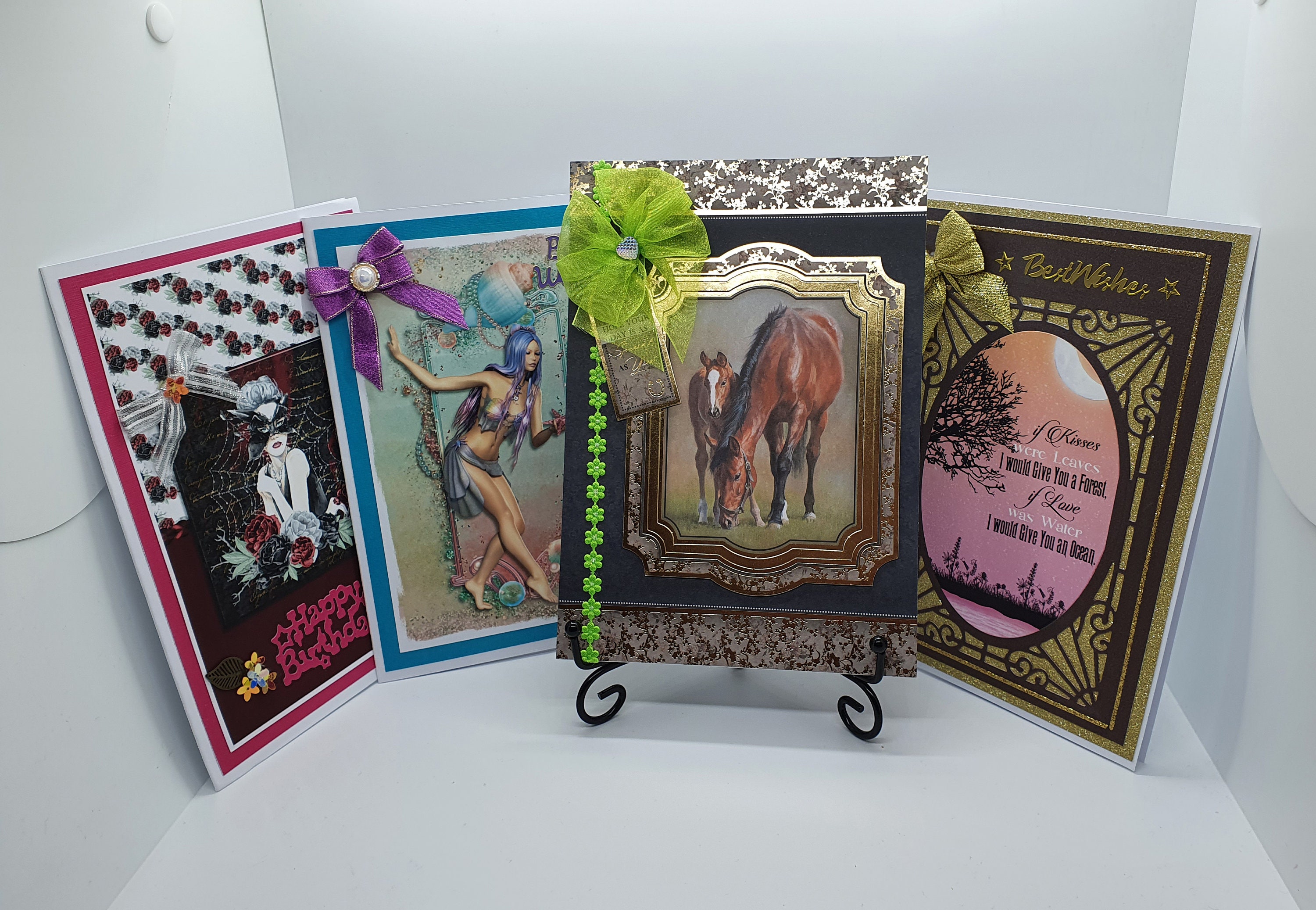 Beautiful Birthday and Anniversary Card Commissions