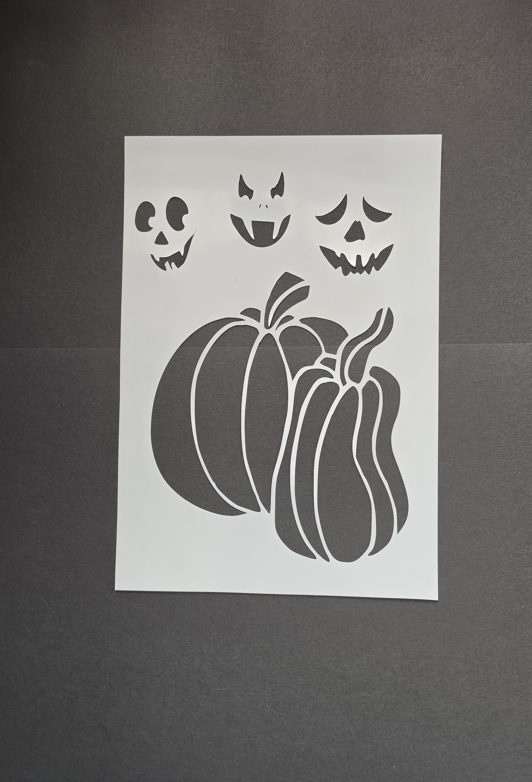 Pumpkin Patch Pals – Pumpkin A5 Mylar Stencil by Angie Davis