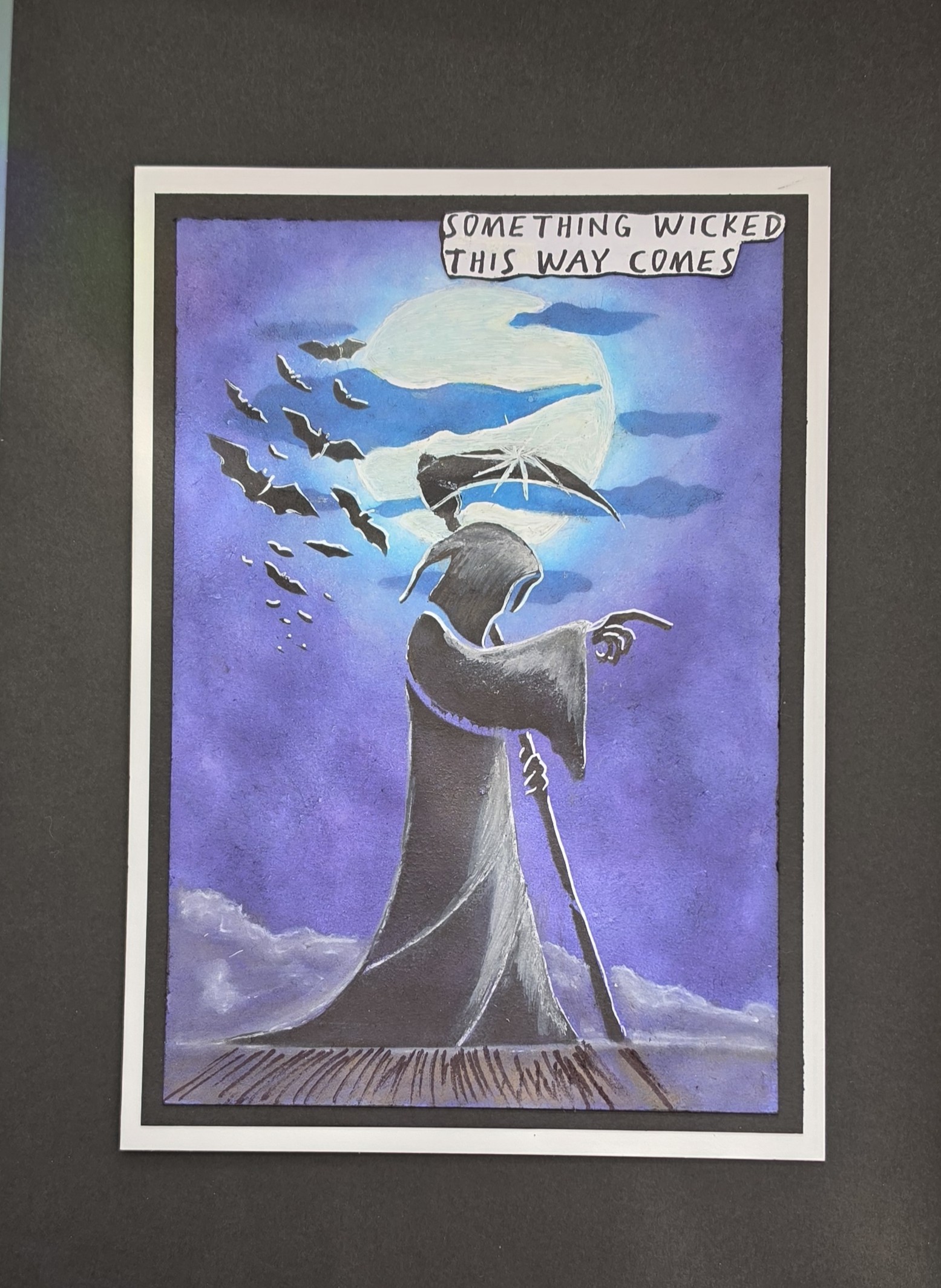 Something Wicked This Way Comes — A5 Halloween Card