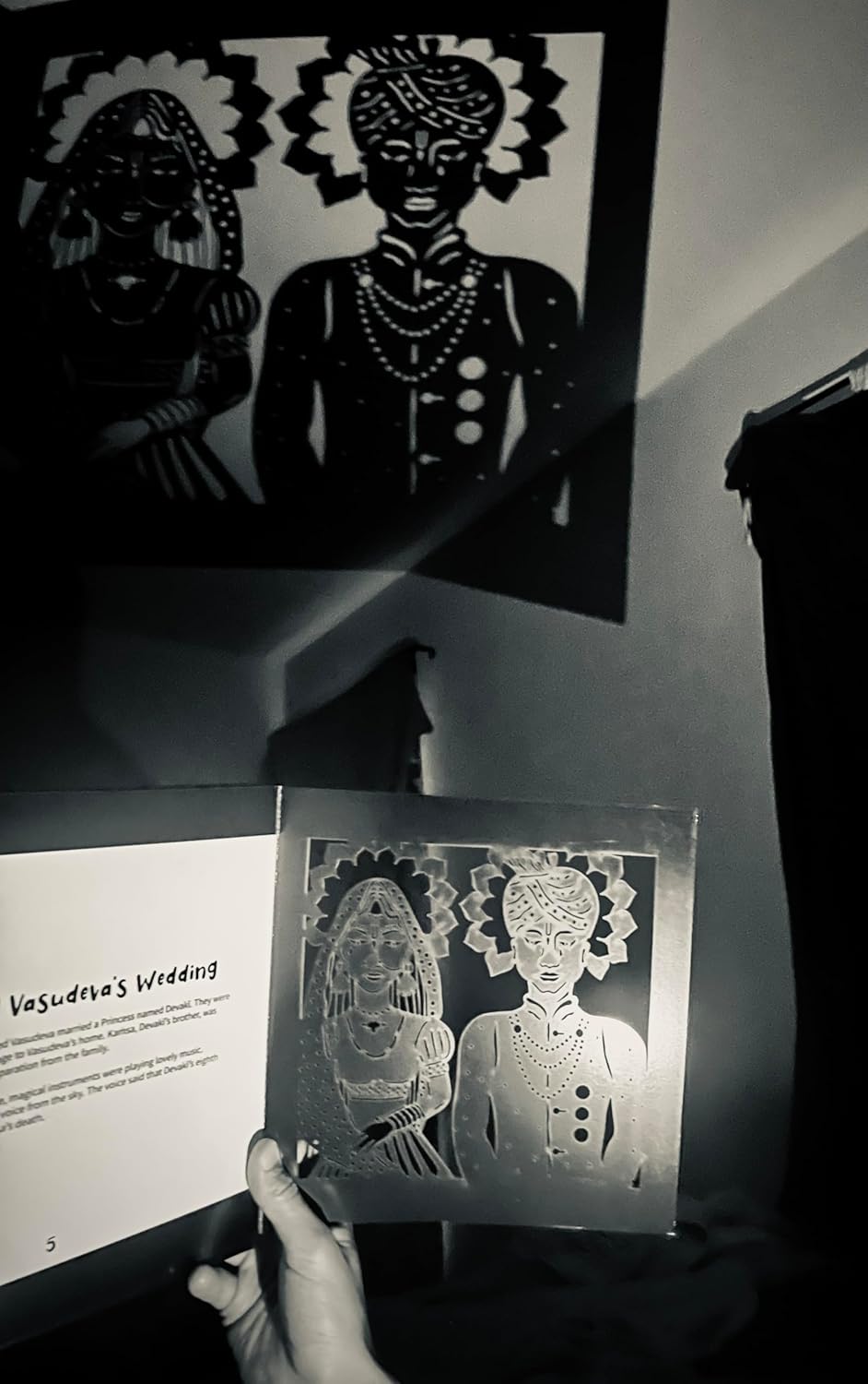 Krishna's Shadow: Puppet Book