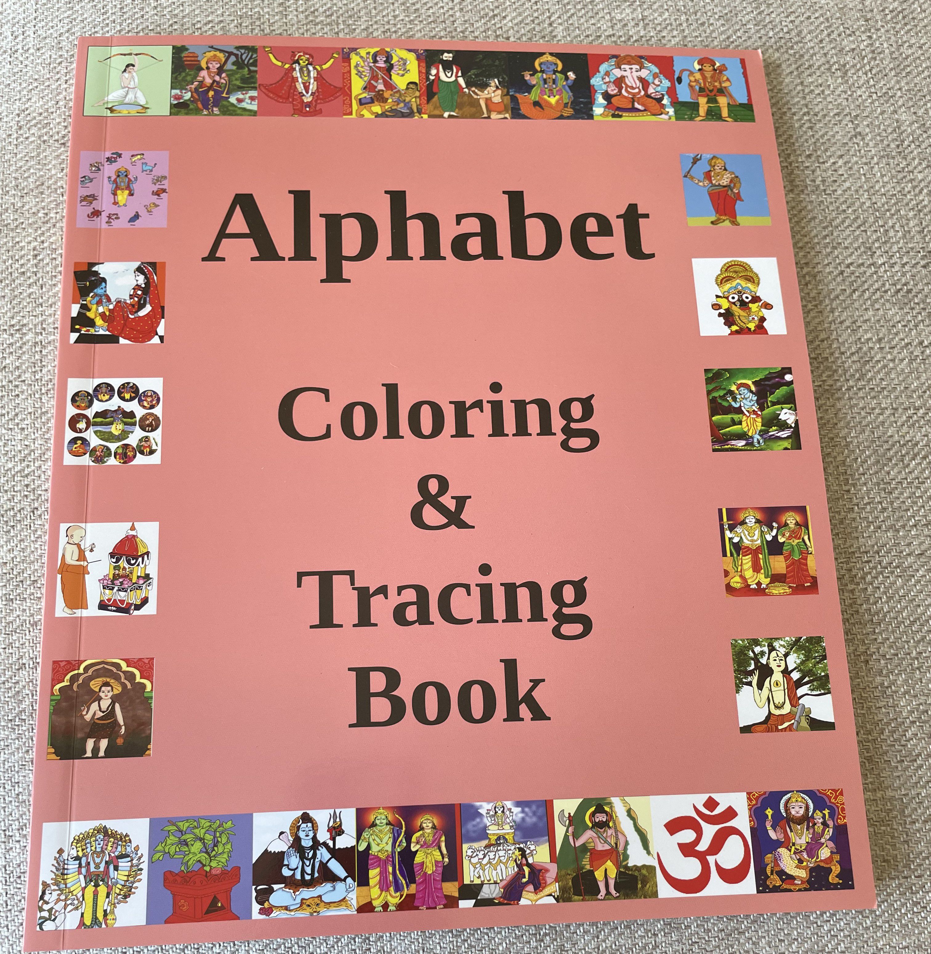 Alphabet (Coloring and Tracing Book)