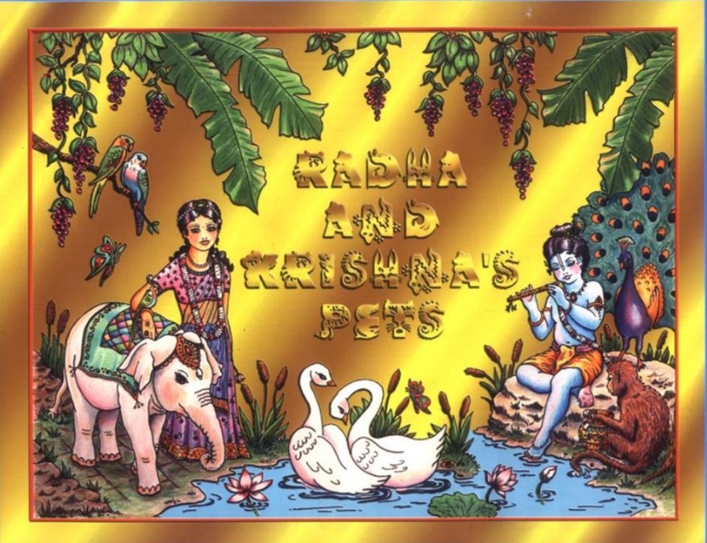 Radha and Krishna's Pets; A Calendar Activity Book for Children of All Ages