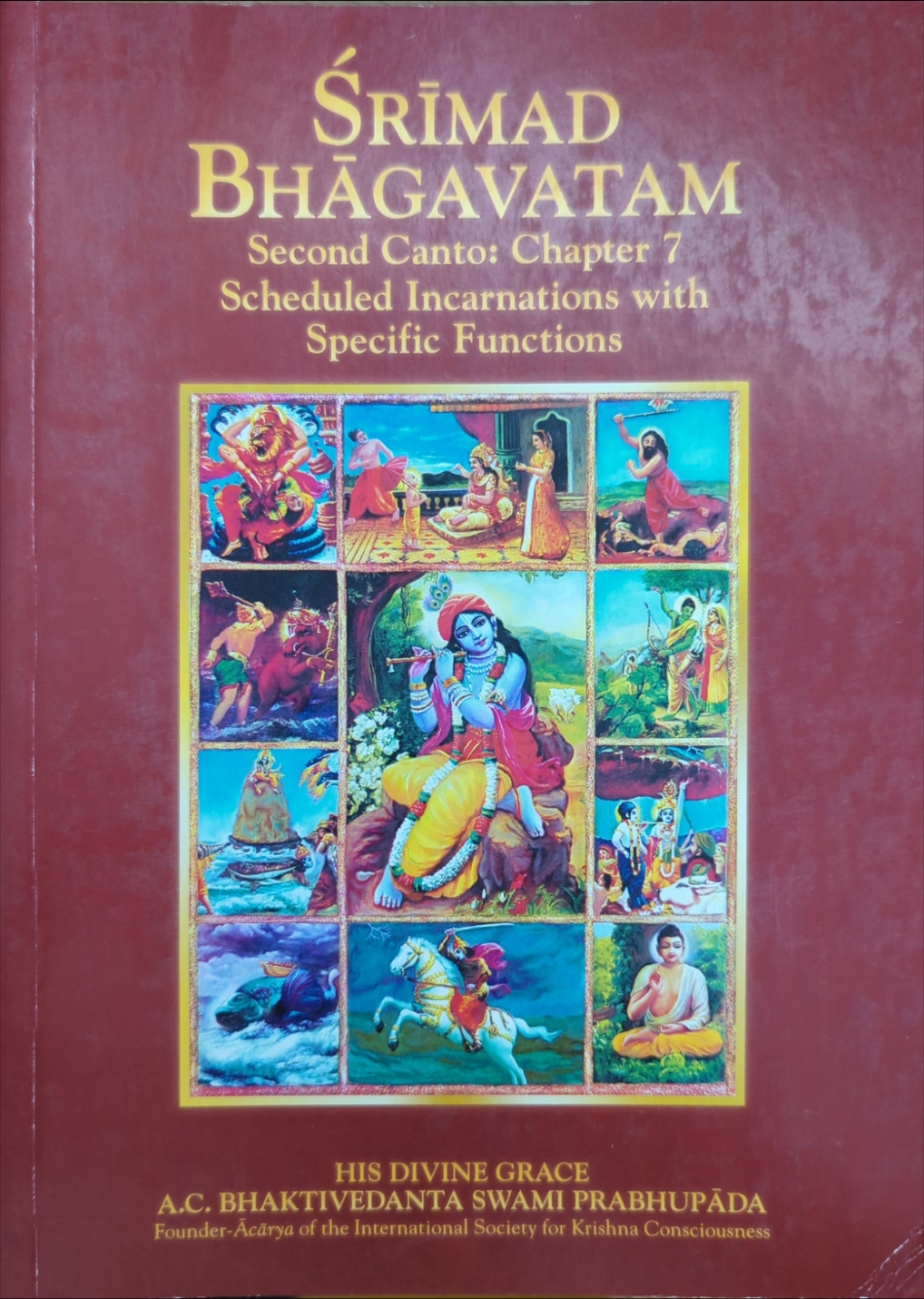 Srimad Bhagavatam: Set of 10 chapters from different Cantos