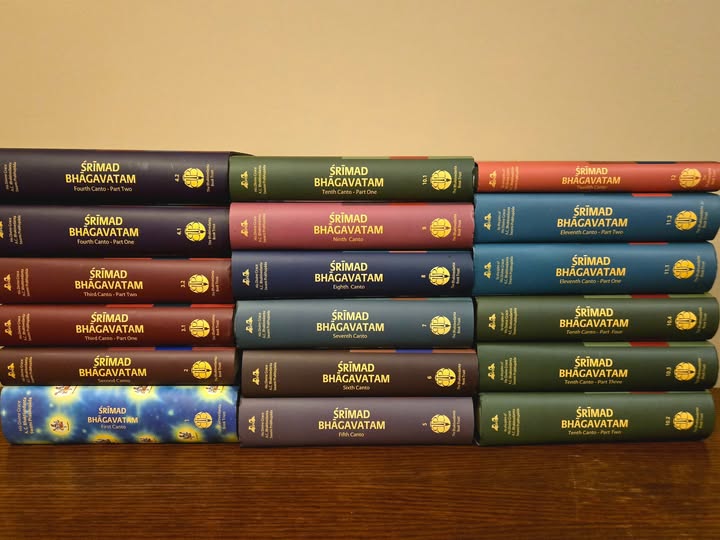 Srimad Bhagavatam Full Set (Used/second-hand)