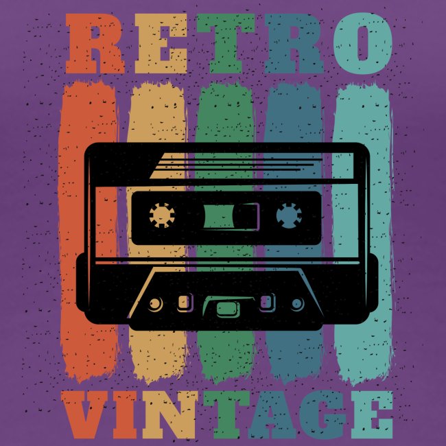 Retro Teeshirts. Retro Music Cassette T-shirts and Tees