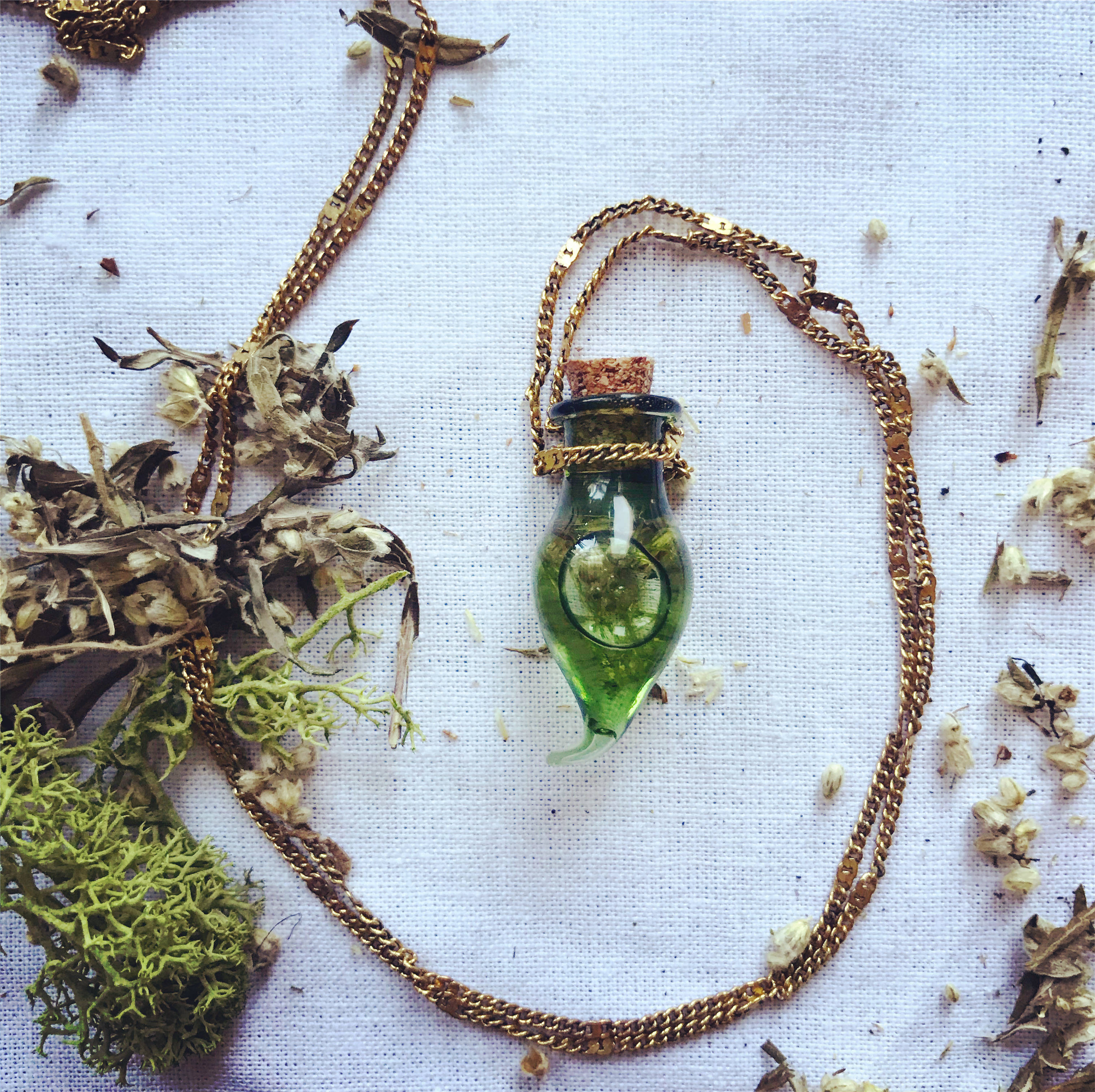 Fairy Forest Amulet with ritual oil