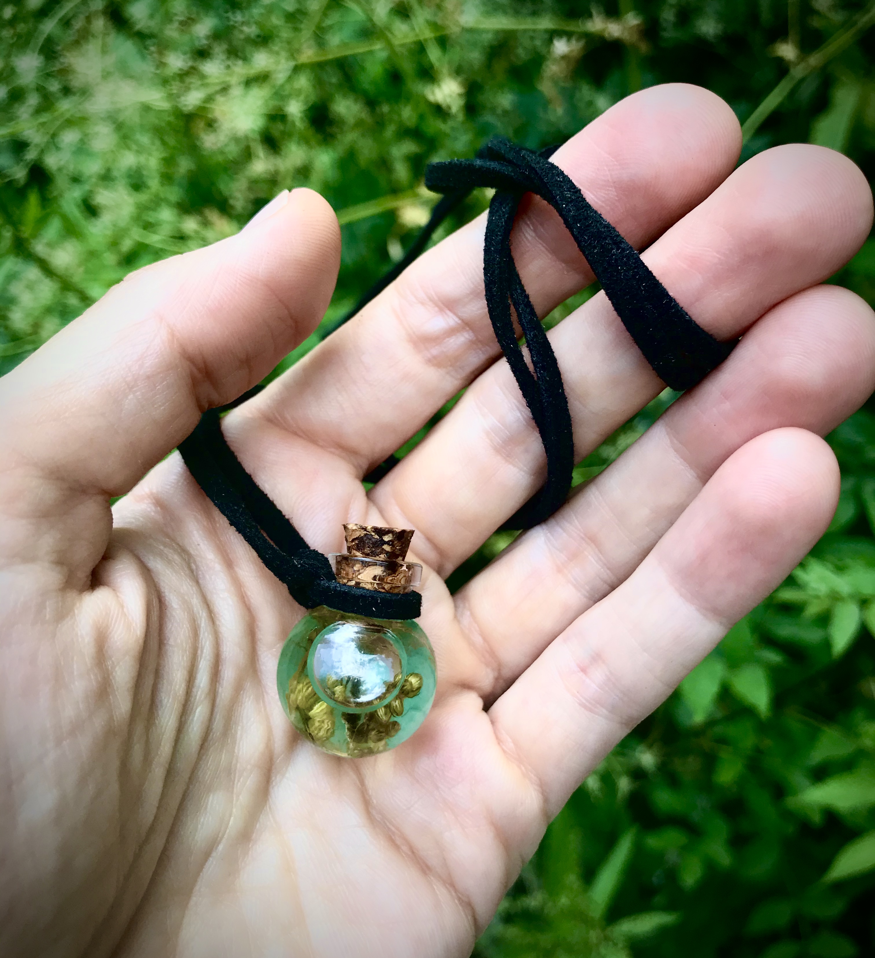 Fairy Forest Amulet with ritual oil