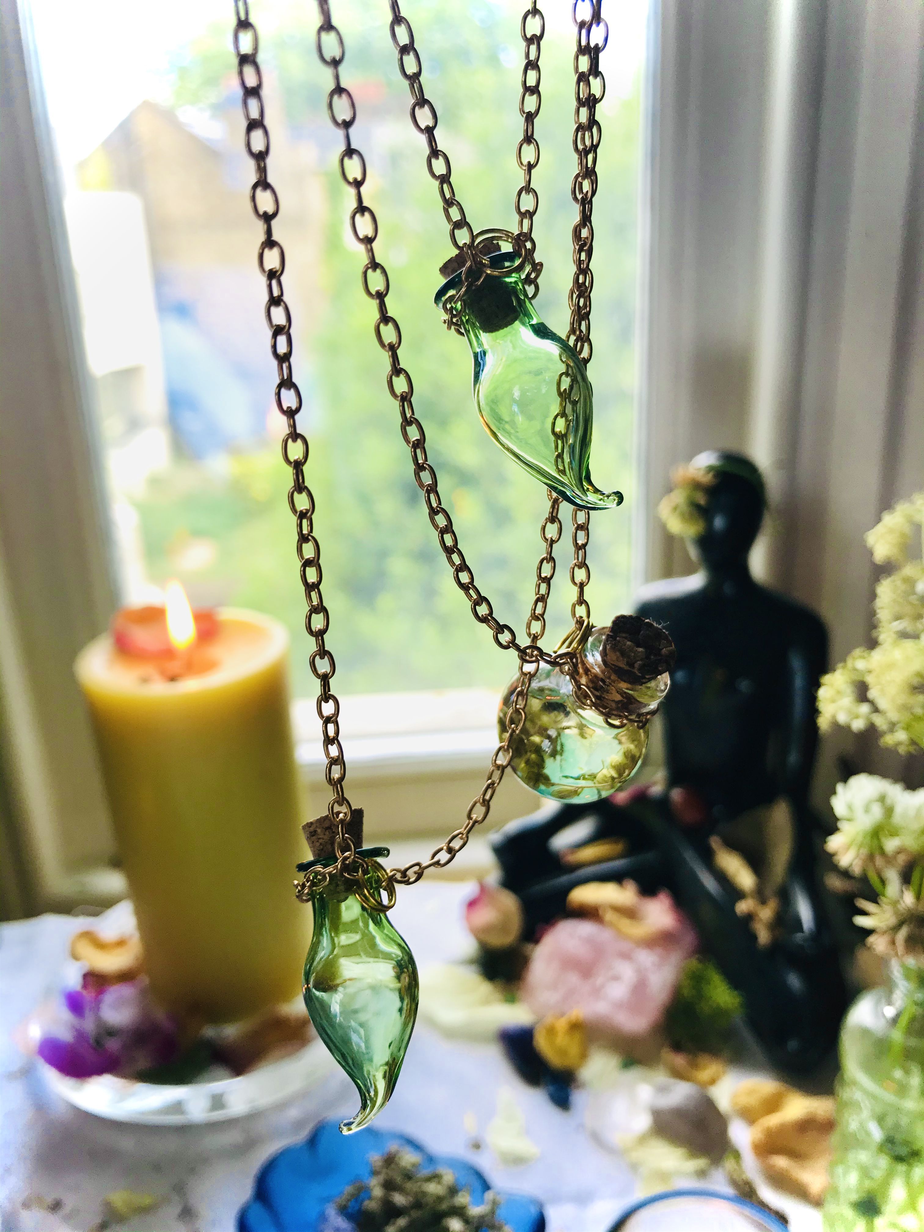 Fairy Forest Amulet with ritual oil