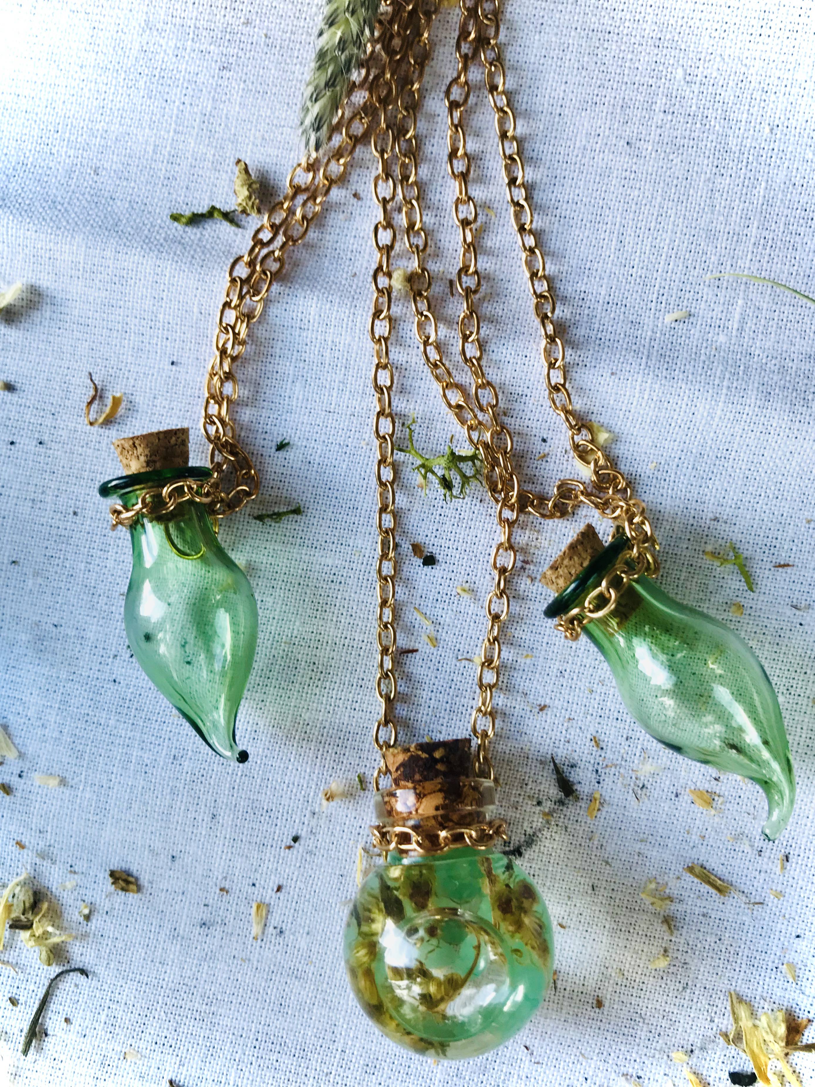 Fairy Forest Amulet with ritual oil