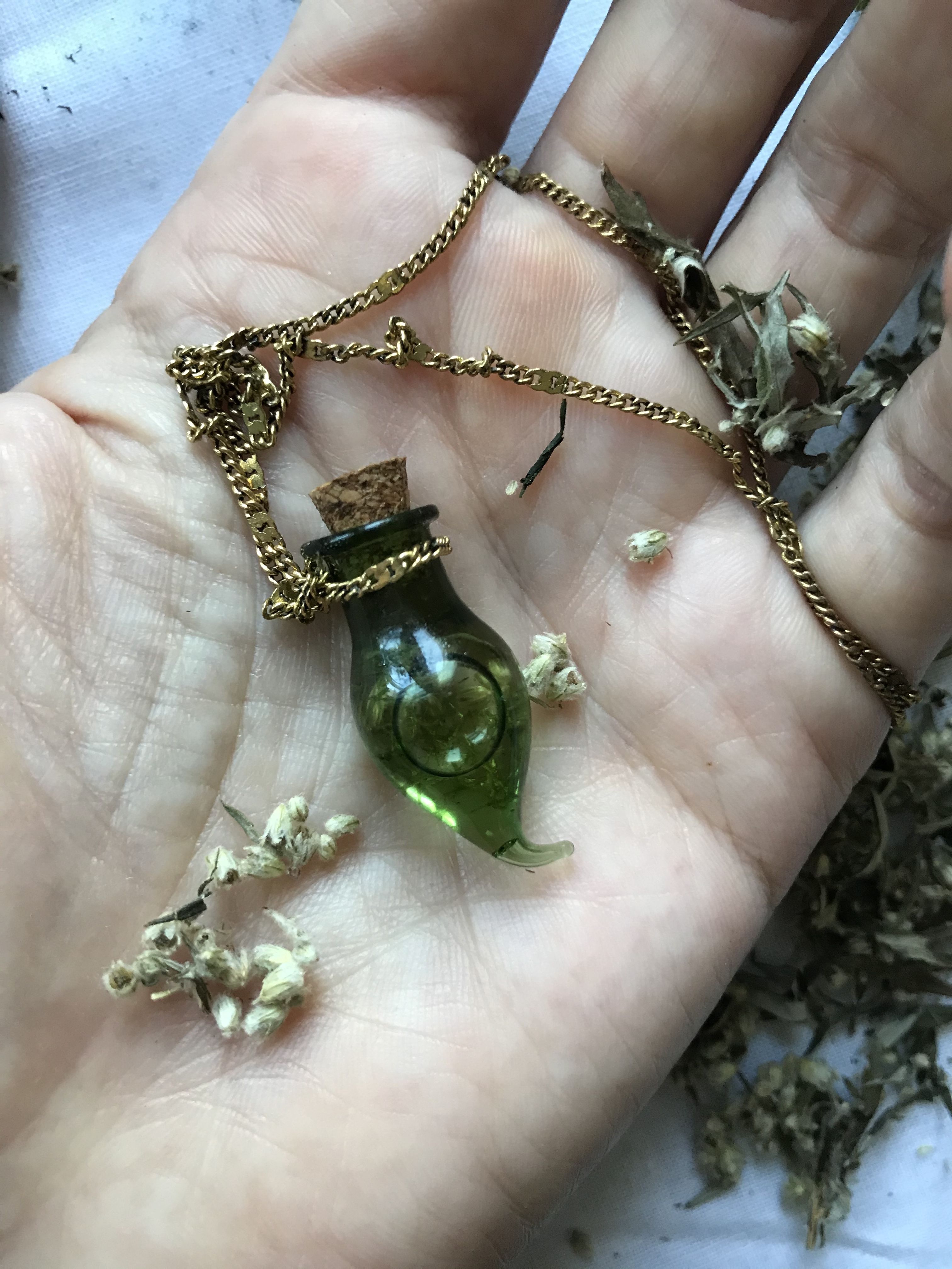 Fairy Forest Amulet with ritual oil