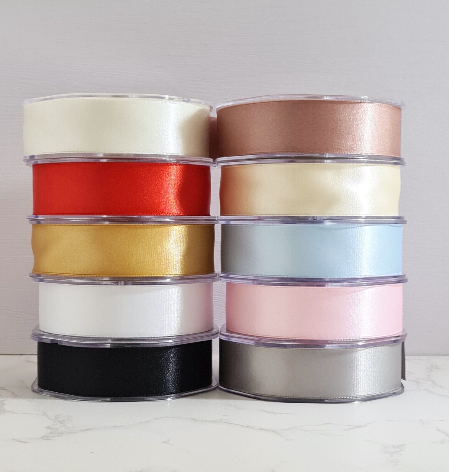Bulk Cut lengths of Satin Ribbon