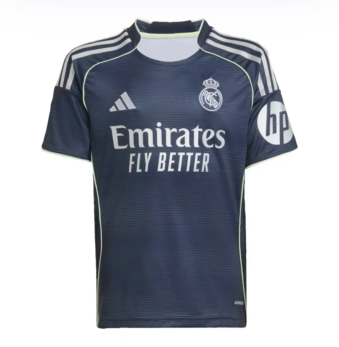 Real Madrid Away Replica personalised Adult Shirt or Kids kit
