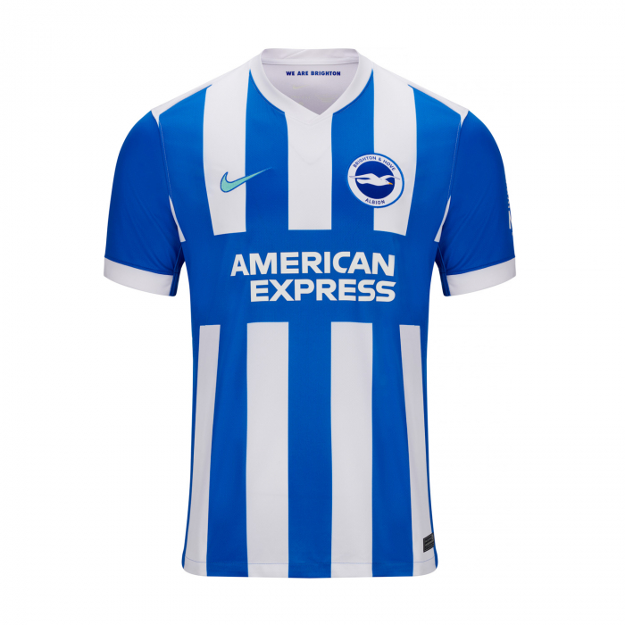 Brighton & Hove Albion Home Replica personalised Adult Shirt or Kids kit