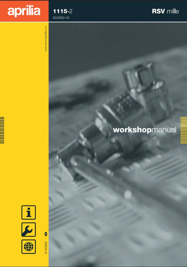 Aprilia RSV Mille 2002 workshop service manual